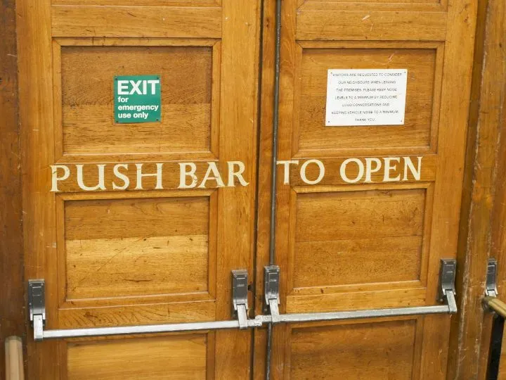 Why Professional Push Bar Installation Is Essential for Code Compliance